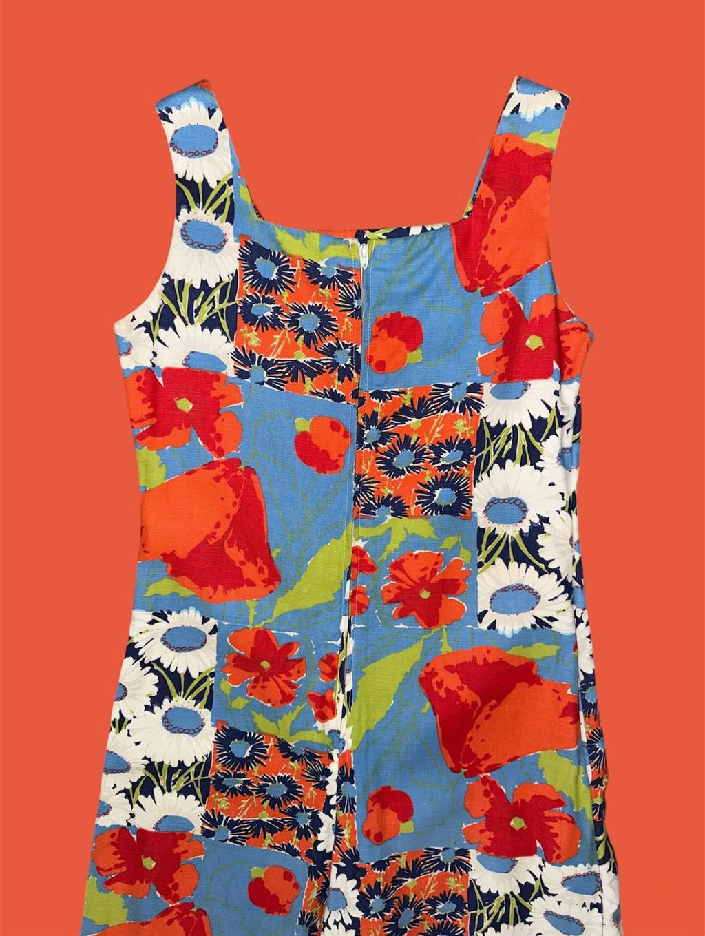 70s Jumpsuit - blues