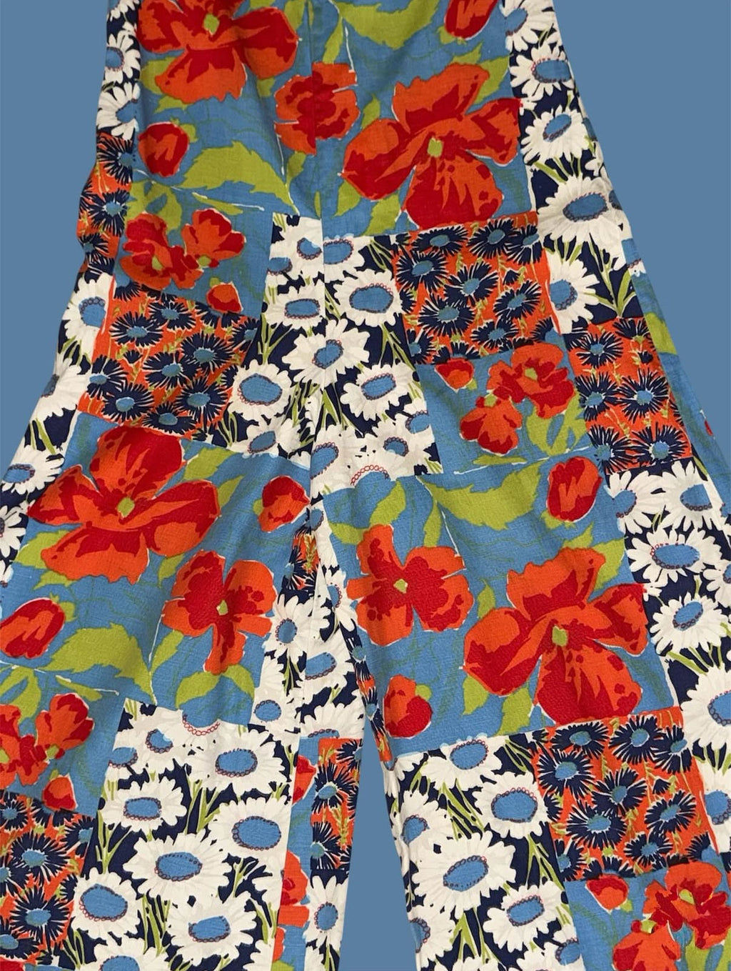 70s Jumpsuit - blues