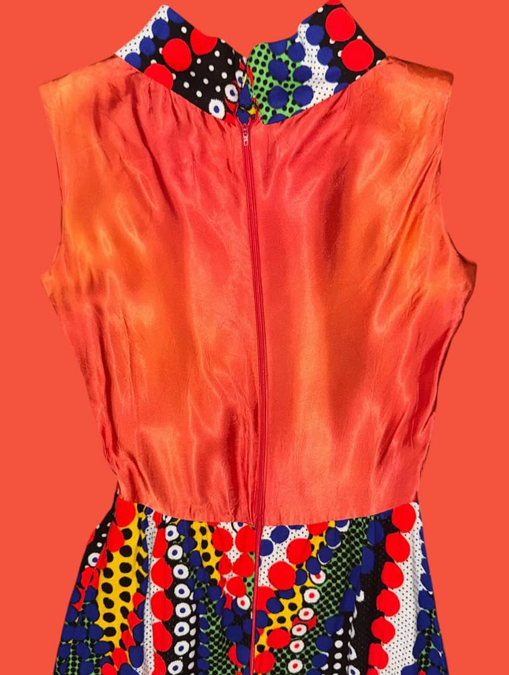 70s Jumpsuit - orange