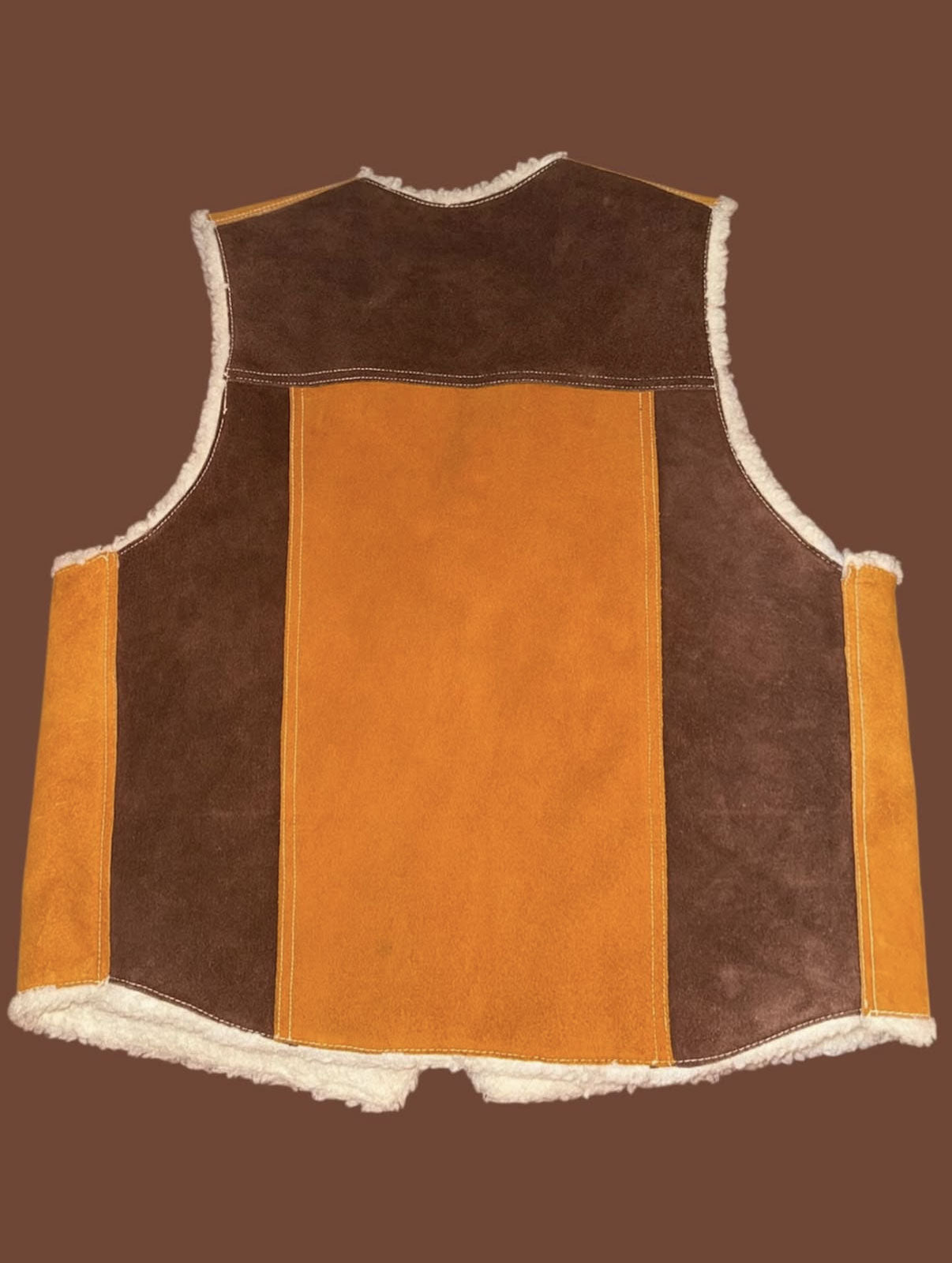 Vintage Vest - brown